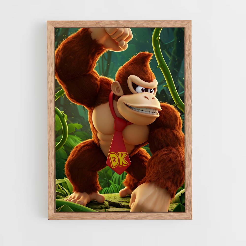 Poster King of the Jungle – affiche Mario (vue 4)